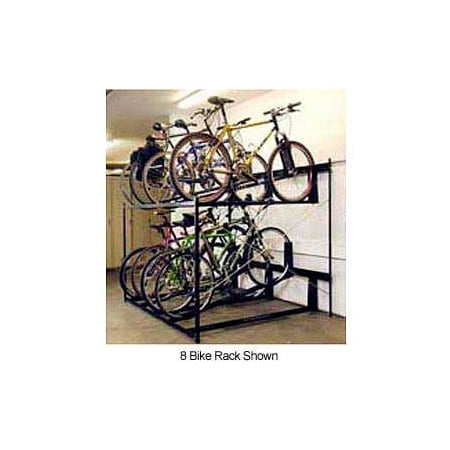 Saris Cycling Group Saris Non-Lockable Two Tier 6 Bike Storage Rack 8016